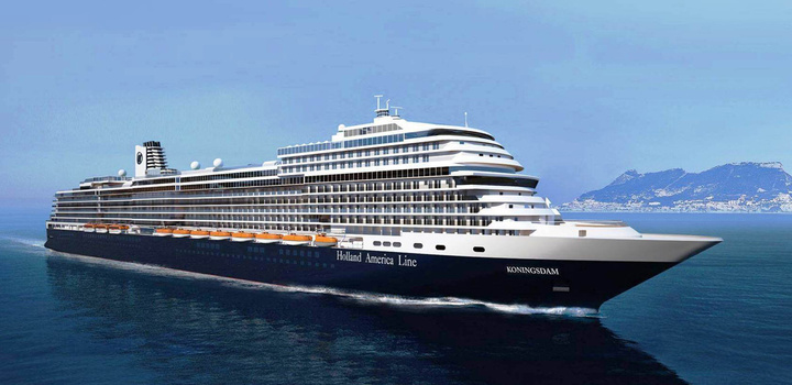 Το νεότευκτο Koningsdam που θα προσεγγίσει τη Ρόδο στις 23 Απριλίου, μπορεί να μεταφέρει 2.650 επιβάτες Το νεότευκτο Koningsdam που θα προσεγγίσει τη Ρόδο στις 23 Απριλίου, μπορεί να μεταφέρει 2.650 επιβάτες