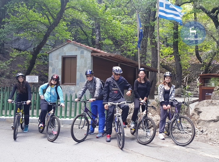 Εκπαιδευτικό πρόγραμμα “Ποδήλατο και δάσος” με το Γυμνάσιο και λ.τ. Αγαθονησίου