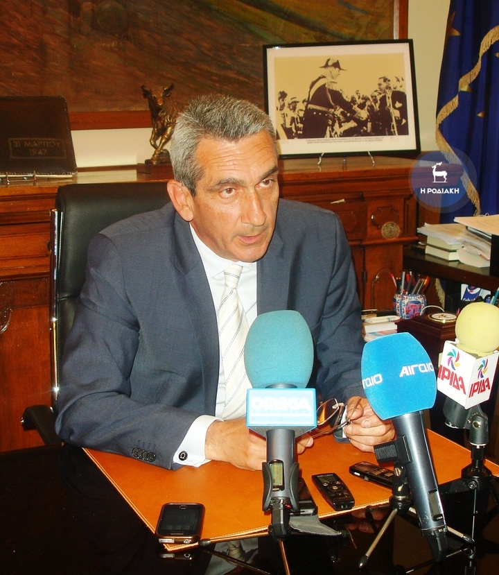 «Το νερό από το Φράγμα είναι σε άριστη κατάσταση», δήλωσε χθες ο Γιώργος Χατζημάρκος