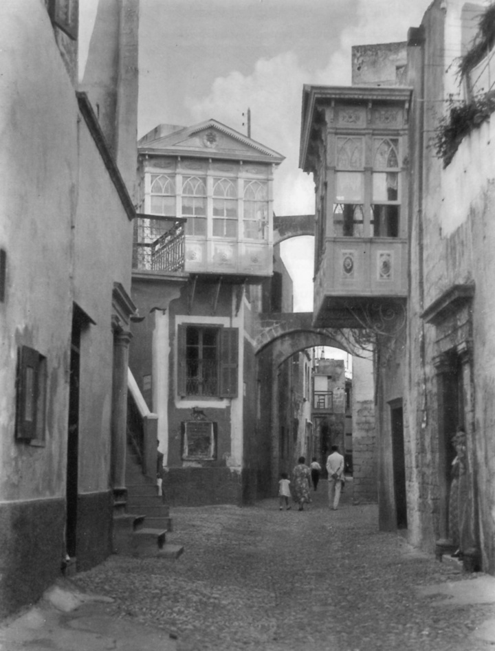 Εβραϊκή γειτονιά. Φωτογραφία του 1930