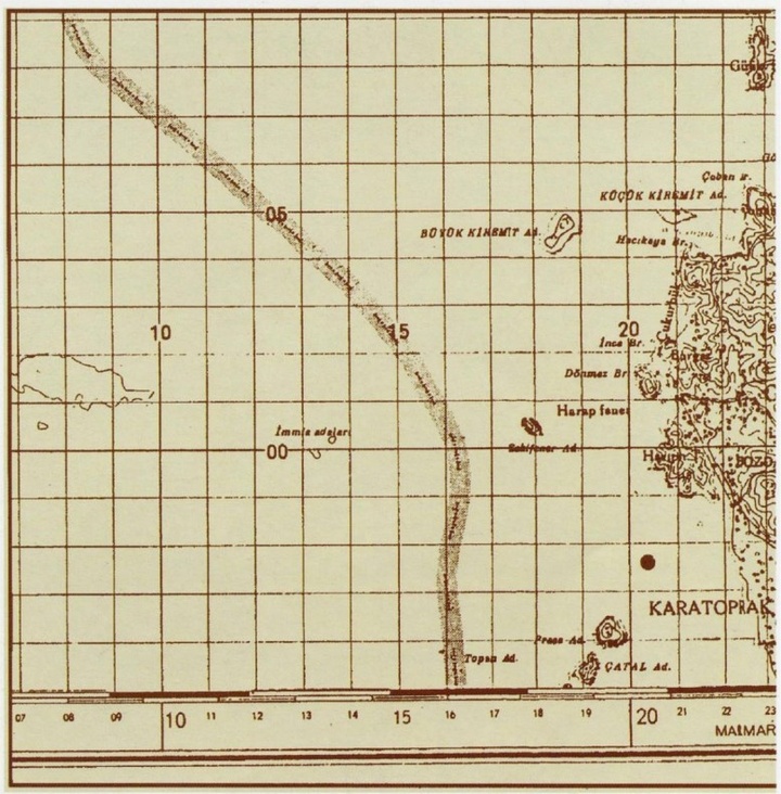 Map: Turkish Geographic Service, Map No 18, 1:100.000,1969
