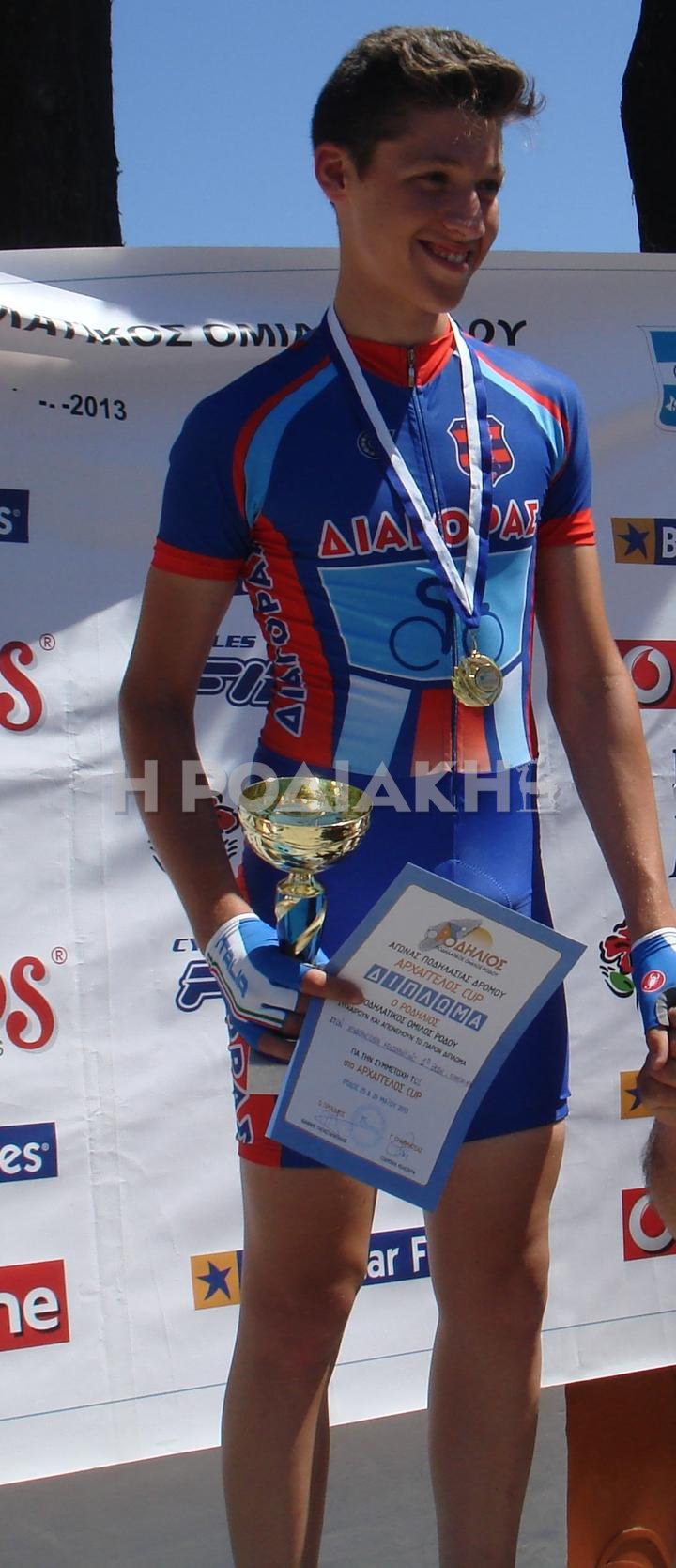 Ο Κωνσταντίνος Κωνστάντουρας του Διαγόρα διακρίθηκε γι’ άλλη μια φορά. 