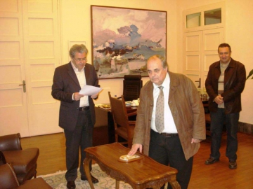 Ορκίστηκε χθες ο Βασ. Καρνάβας