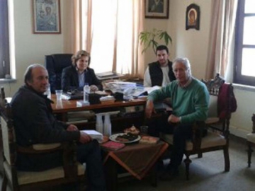 Τη Νίσυρο επισκέφθηκε χθες η γενική γραμματέας Αιγαίου