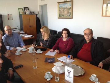 Στη Σαντορίνη η  αντιπεριφερειάρχης Λίτσα Φτακλάκη