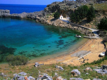 Στις 10 κορυφαίες παραλίες της  Ελλάδας ο κόλπος του Αγίου Παύλου