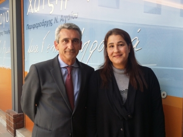 Με τον Γιώργο Χατζημάρκο η Μαριέτα Παπαβασιλείου- Βακιάνη