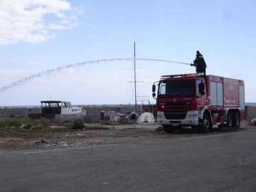 Άσκηση για δασική πυρκαγιά
