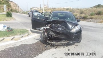 Τροχαίο ατύχημα στη λεωφόρο Τσαΐρι- Αεροδρομίου