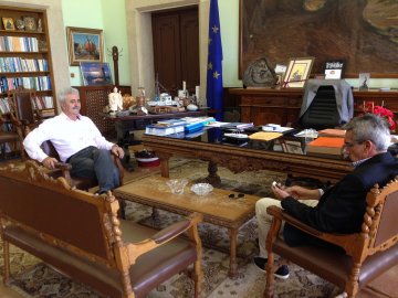 Συνάντηση Χατζημάρκου με Μαχαιρίδη 