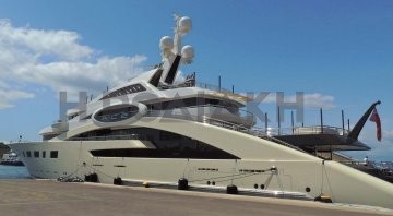 Πολυτελές γιωτ Ρώσου μεγιστάνα βρίσκεται από χθες στο λιμάνι της Ρόδου