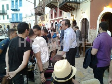 Αναχώρησε πριν λίγο από το Καστελόριζο ο πρωθυπουργός Αντώνης Σαμαράς
