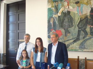 Η πρώτη των πρώτων τιμήθηκε σήμερα από τον δήμαρχο Ρόδου