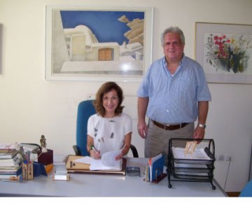 Πρωτόκολλο συνεργασίας με το  ίδρυμα Πολιτισμού «Ανδρέας Λεντάκης»