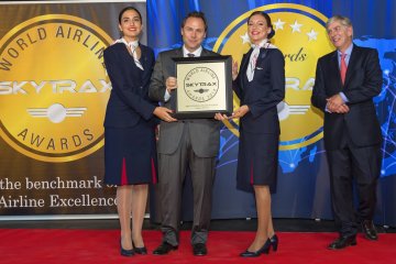 Καλύτερη Περιφερειακή Αεροπορική Εταιρεία στην Ευρώπη για το 2014 η Aegean Airlines
