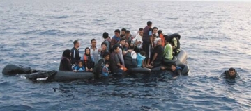 Οκτώ νέοι Σύριοι μετανάστες βγήκαν σε ελληνική στεριά, προερχόμενοι από την Τουρκία