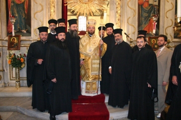 Οι ακολουθίες του Δεκαπενταύγουστου προεξάρχοντος του Σεβασμιωτάτου Μητροπολίτου Ρόδου, Κυρίλλου