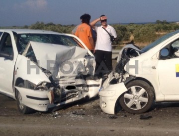 Από του Χάρου τα δόντια σώθηκαν οι εμπλεκόμενοι στο τροχαίο του Γαδουρά (φωτορεπορτάζ)