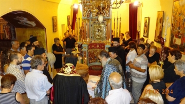 Η πρώτη παράκληση στην Παναγιά του Κάστρου Λέρου