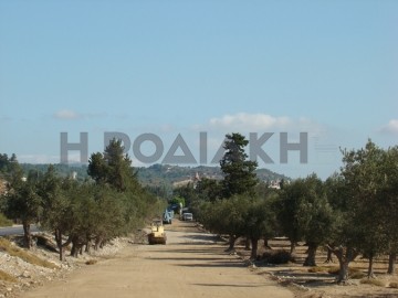 Εργασίες διάνοιξης νέου ρεύματος κυκλοφορίας στα Κολύμπια