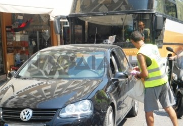 Φυλλάδια και αλκοτέστ μοίρασε η ΕΥΘΥΤΑ