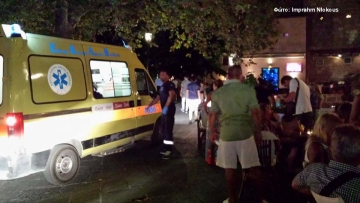 «Φράκαρε» το ασθενοφόρο στην Παλιά Πόλη
