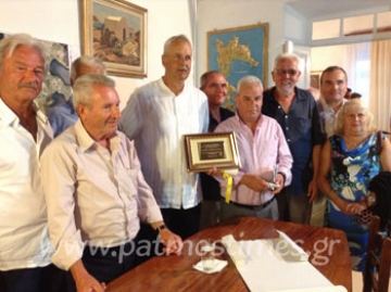 Επίτιμος δημότης Πάτμου ο θρύλος του ελληνικού μπάσκετ, Απόστολος Κόντος
