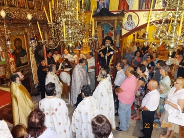 Τα εννιάμερα στην Παναγιά του  Κάστρου Λέρου 2014