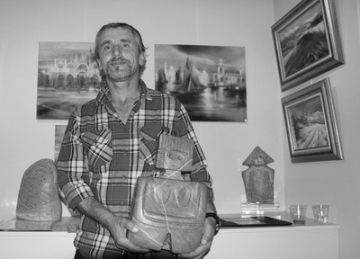 Έκθεση χαρακτικής σε πέτρα από τον Michel Paris 