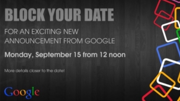 Google Event στην Ινδία στις 15 Σεπτεμβρίου