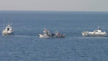 Προσάραξη φορτηγού πλοίου με σημαία Τουρκίας στην Αστυπάλαια