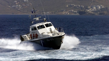 Άγρια καταδίωξη  Τούρκου διακινητή ανοιχτά της Σύμης