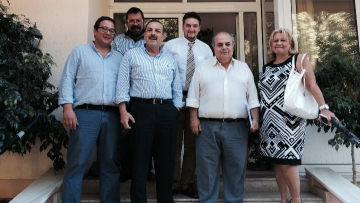 Επίσκεψη του δημάρχου Ρόδου στα Ιδρύματα Κολυμπίων και Χαραλάμπειο 