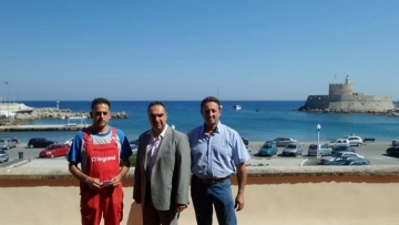 Συνάντηση του αντιπεριφερειάρχη Γ. Φλεβάρη με τους ηλεκτρολόγους της Ρόδου