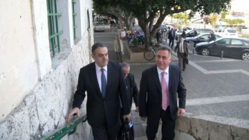 Ο Υπουργός Δικαιοσύνης Χαράλαμπος Αθανασίου βρίσκεται σήμερα στην Κω