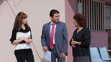 Το κέντρο "Ελπίδα" επισκέφθηκε σήμερα το πρωί ο αντιπεριεφειάρχης κ. Η. Ζωγραφίδης