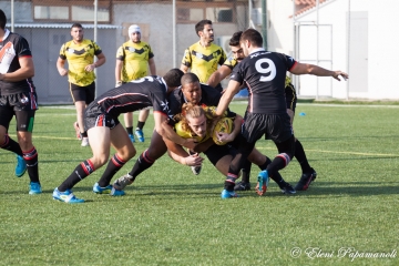 Νίκη για τους Rhodes Knights στο Πανελλήνιο πρωτάθλημα ράγκμπι