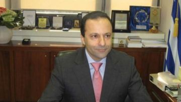 Με τον Αναπληρωτή Υπουργό Οικονομικών, συναντήθηκε ο πρόεδρος του Επιμελητηρίου Γ. Πάππου