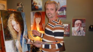 Ο μάγειρας που ζωγραφίζει σαν ζωγράφος!