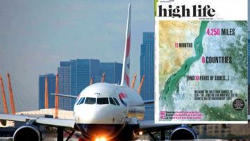 Η Ρόδος στο περιοδικό της British Airways, High Life