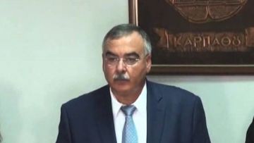 Υπόμνημα του δημάρχου Καρπάθου για τα προβλήματα ακτοπλοΐας