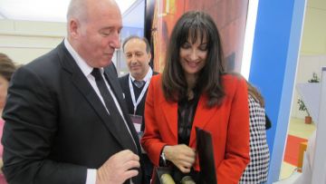 Εύσημα από την υπουργό Τουρισμού απέσπασε η Ρόδος στη Διεθνή Έκθεση Τουρισμού της Μόσχας