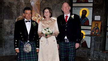 Σκωτσέζικος γάμος στη Ρόδο
