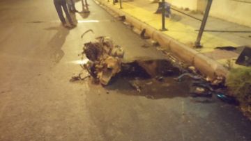 Εκσφενδονίστηκε ο κινητήρας από το καπό του αυτοκινήτου σε νέο τροχαίο στη Ρόδο
