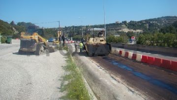 Μέχρι την Μεγάλη Δευτέρα θα παραμείνει κλειστός ο δρόμος στην εθνική οδό Τσαΐρι-Αεροδρόμιο