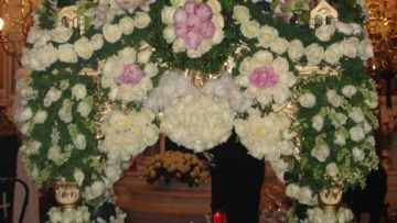 Ο εντυπωσιακός Επιτάφιος  της Ι.Μ Ταξιαρχών Ρόδου