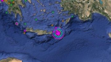 Πάνω από 18 μετασεισμικές δονήσεις συνεχίζουν να «ταρακουνούν» Κρήτη και Κάσο