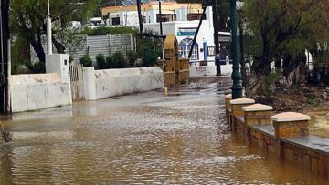 Oι ενέργειες της Περιφέρειας για τις πλημμύρες στη Λέρο