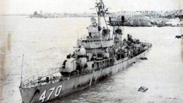 Βίντεο: Το ατύχημα του αντιτορπιλικού «USS Bache» στη Ρόδο