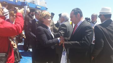 Στην Πάτμο ο Γ. Φλεβάρης για την ακτοπλοϊκή ένωση Βορείου και Νοτίου Αιγαίου
